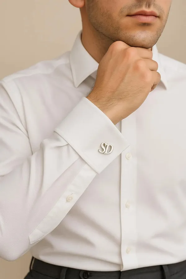 Pack_Of_2_Silver_Initials_Cufflinks