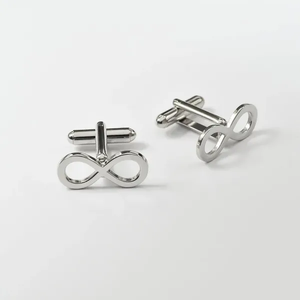 Pack_Of_2_Silver_Infinity_Cufflinks