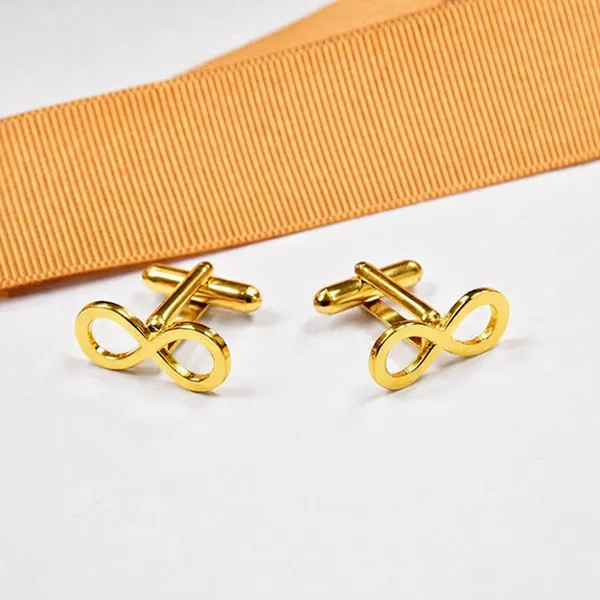 Pack_Of_2_Gold_Infinity_Cufflinks