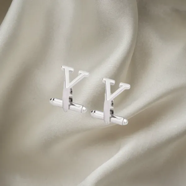 Pack_Of_2_Silver_Single_Initials_Cufflinks