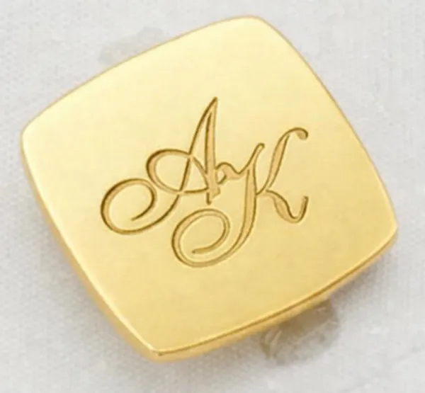 Pack_Of_2_Gold_Initials_Cufflinks