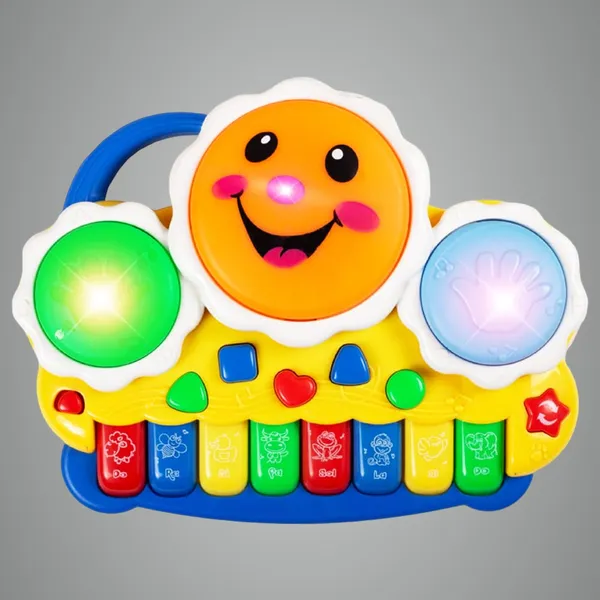 Multicolor_Musical_Drum_And_Electronic_Piano