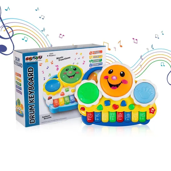 Multicolor_Musical_Drum_And_Electronic_Piano