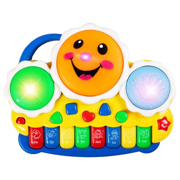 Multicolor_Musical_Drum_And_Electronic_Piano
