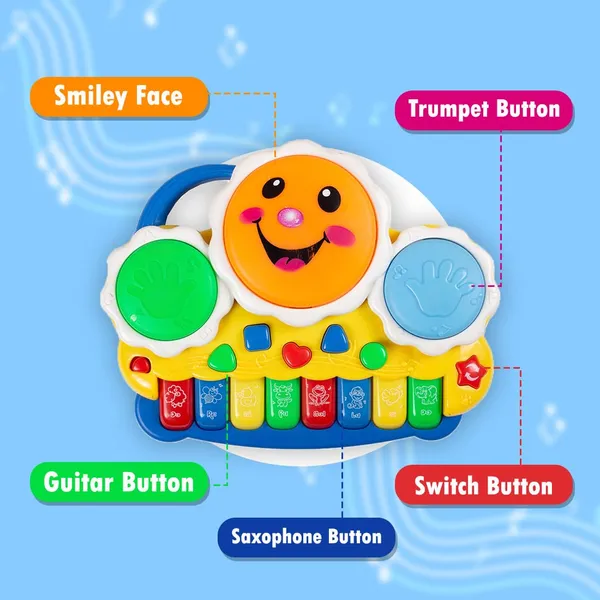 Multicolor_Musical_Drum_And_Electronic_Piano