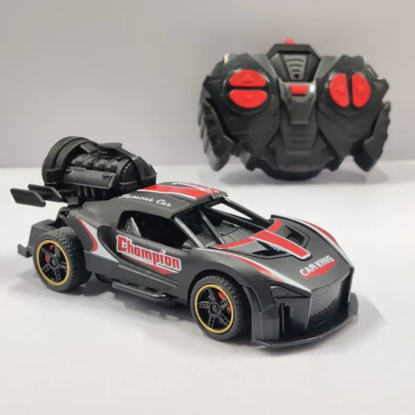 Black_Toy_Car_With_Drifting_Tyre_Smoke_Lightening