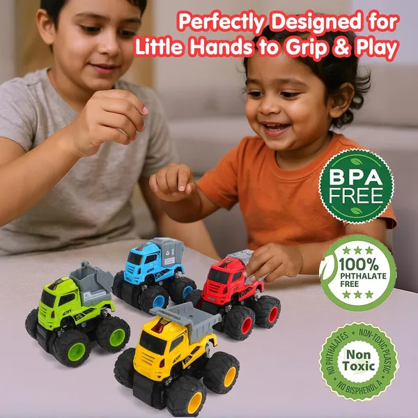 Multicolor_Set_Of_4_Musical_Monster_Truck_For_Kids