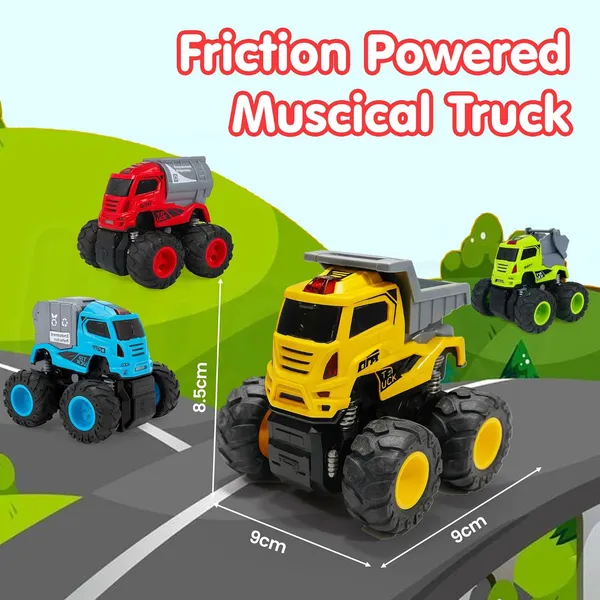 Multicolor_Set_Of_4_Musical_Monster_Truck_For_Kids