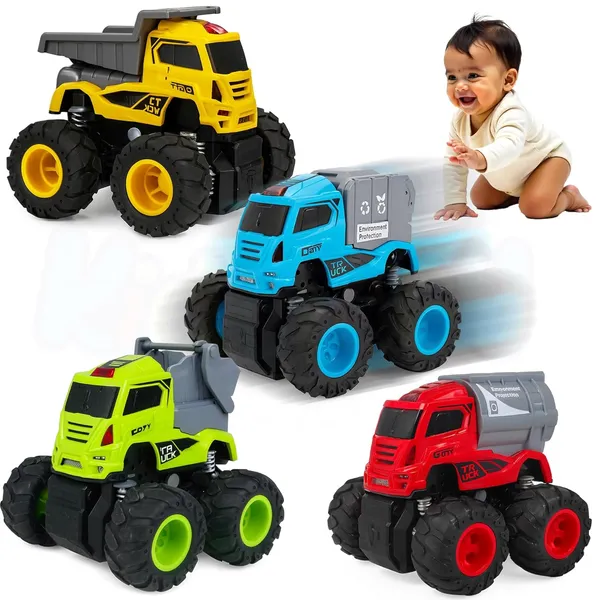 Multicolor_Set_Of_4_Musical_Monster_Truck_For_Kids