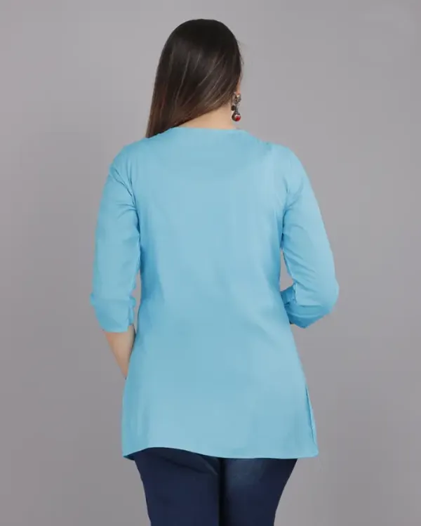 Blue_Cotton_Premium_And_Elegant_Top_For_Women