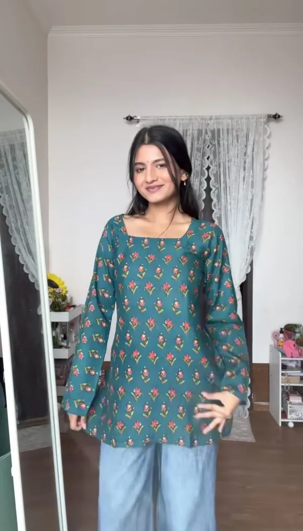 Grey_Cotton_Premium_And_Elegant_Kurti_For_Women
