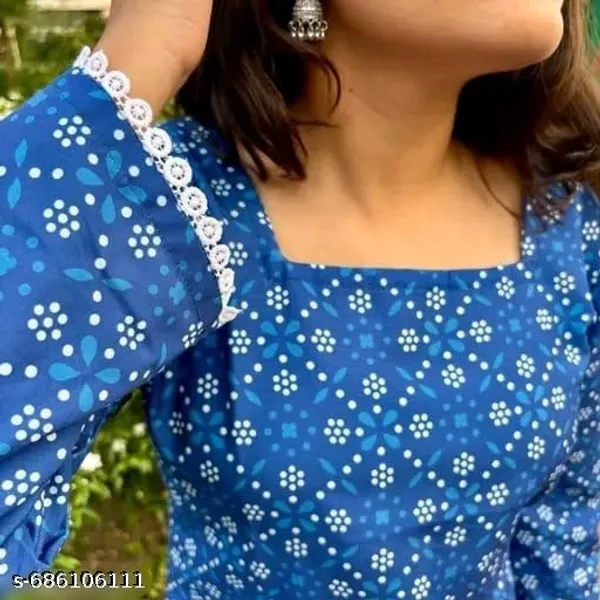 Blue_Cotton_Premium_And_Elegant_Kurti_For_Women