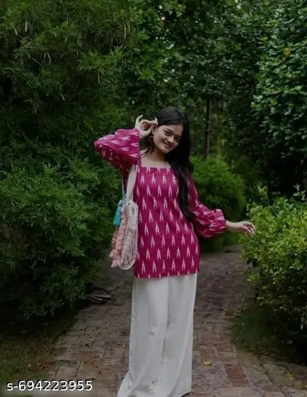 Pink_Cotton_Premium_And_Elegant_Kurti_For_Women_Pack_Of_2