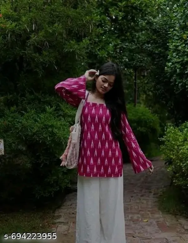 Pink_Cotton_Premium_And_Elegant_Kurti_For_Women_Pack_Of_2