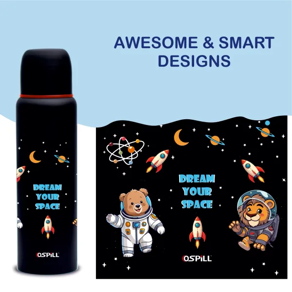 Black_Space_Print_Stainless_Steel_Zeta_Fridge_Bottle