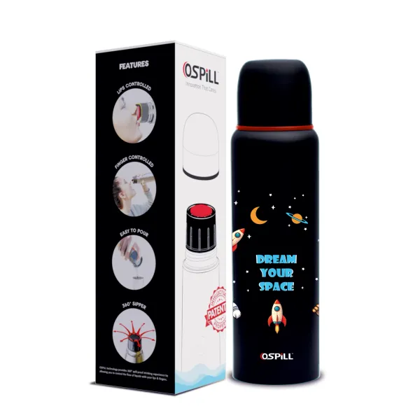 Black_Space_Print_Stainless_Steel_Zeta_Fridge_Bottle