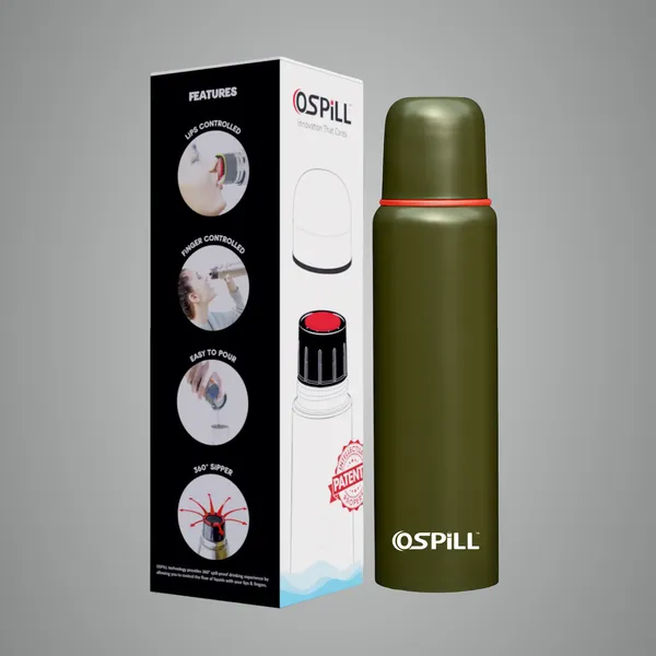 Olive_Green_Stainless_Steel_Zeta_Fridge_Bottle