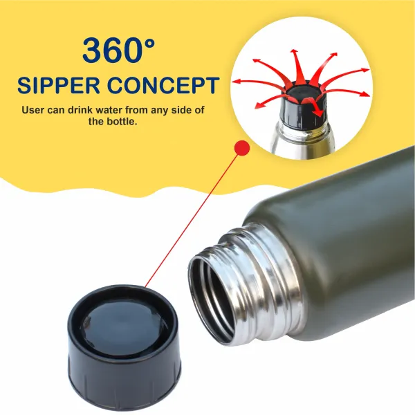 Olive_Green_Stainless_Steel_Alpha_Vacuum_Flask