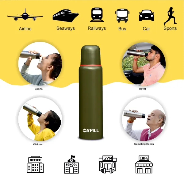 Olive_Green_Stainless_Steel_Zeta_Fridge_Bottle
