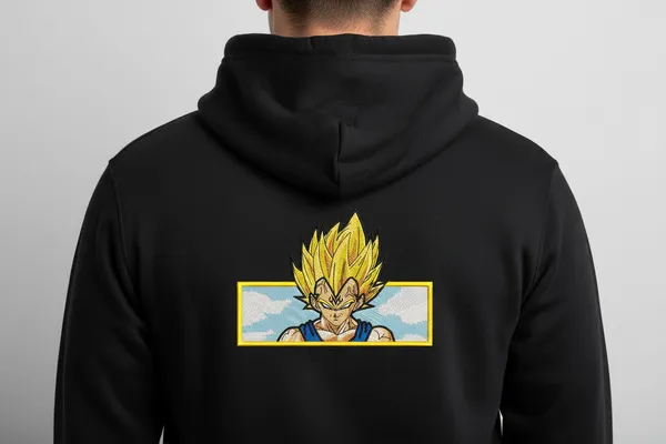 Black_Anime_Graphic_Hoodie_With_Dragon_Ball_Character_Print_For_Unisex