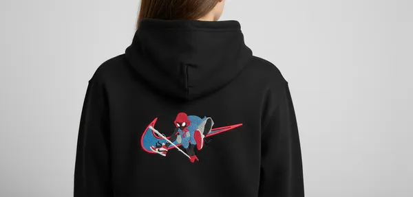 Black_Spiderman_Nike_Swoosh_Hoodie_For_Unisex