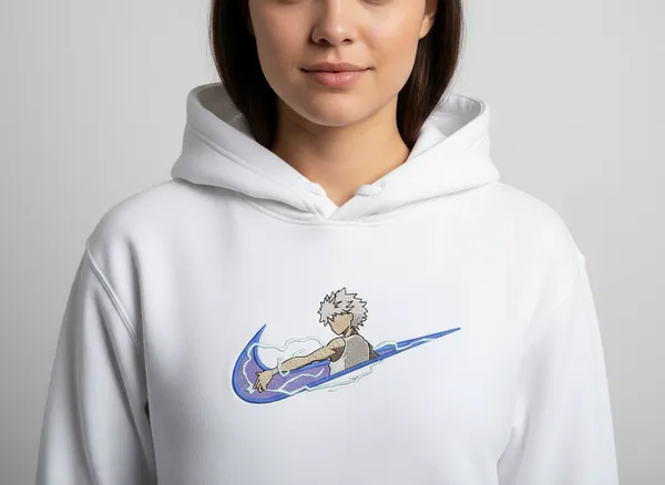 White_Anime_Surfer_Nike_Swoosh_Hoodie_Streetwear_Sweatshirt_For_Unisex