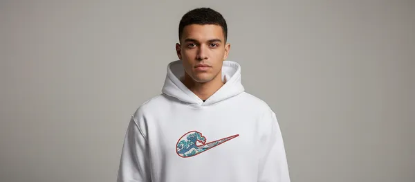 White_Nike_Swoosh_Japanese_Wave_Print_Hoodie_Pullover_Sweatshirt_For_Unisex