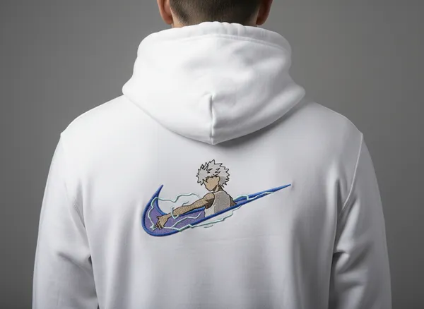 White_Anime_Surfer_Nike_Swoosh_Hoodie_Streetwear_Sweatshirt_For_Unisex