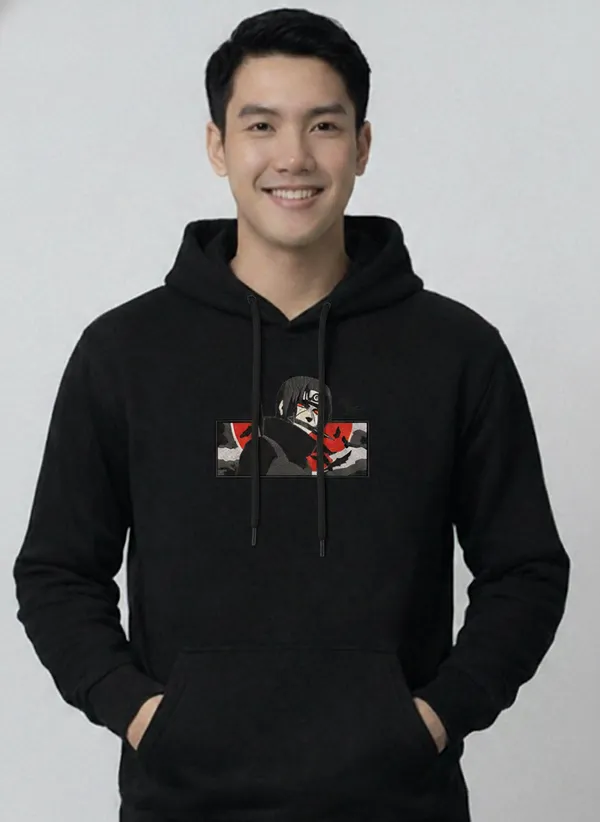 Black_Itachi_Uchiha_Anime_Graphic_Print_Hoodie_For_Unisex