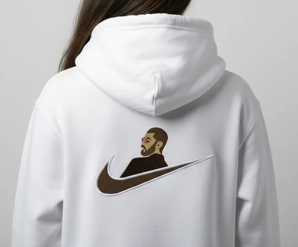 White_Drake_Nike_Swoosh_Graphic_Print_Pullover_Hoodie_White_For_Unisex
