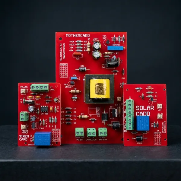 Set_Solar_Fence_Energizer_PCB_Combo_|_Mother_Board_+_Solar_Card_+_Siren_Card_|_Heavy_Duty_|_Factory_Tested__|