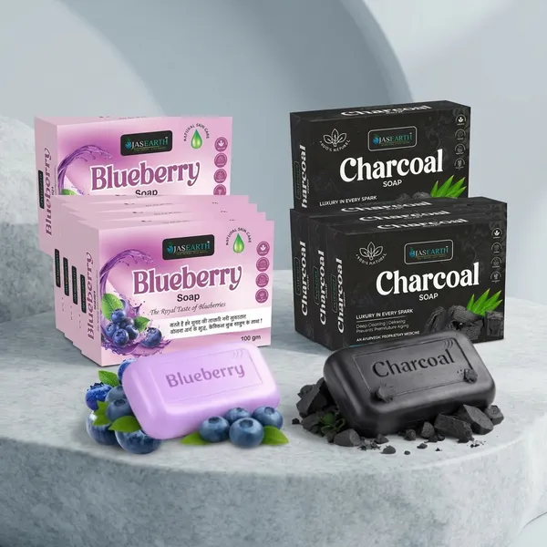 Ojas_Earth_Blueberry_And_Charcoal_Soap_Pack_Of_10