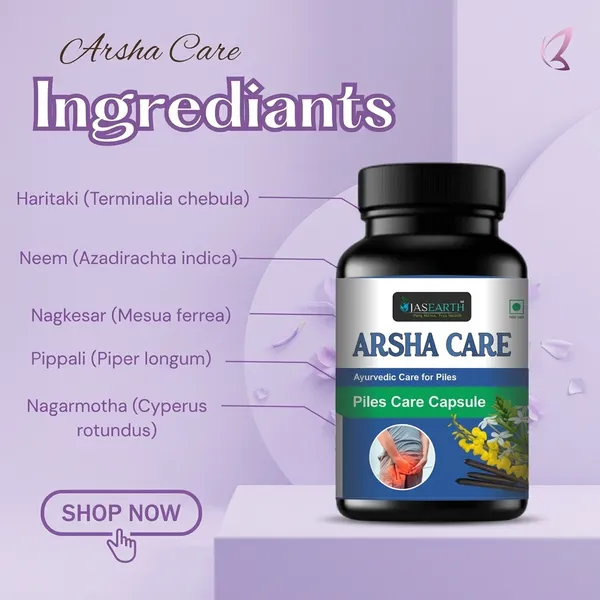 Ojas_Earth_Arsha_Care_Piles_Capsule