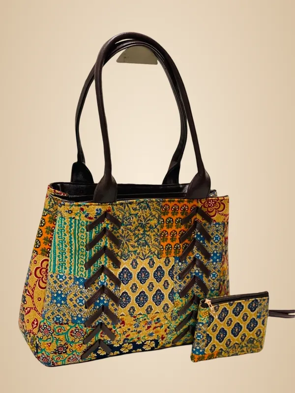Multicolor_Faux_Leather_Tote_Bag_For_Women