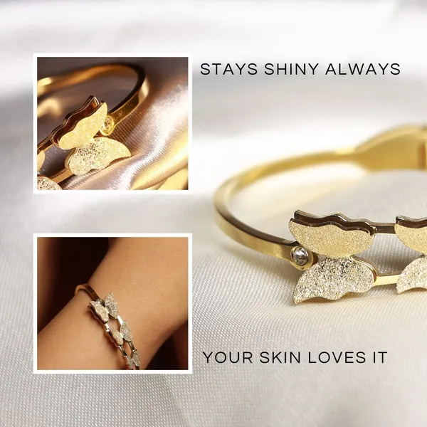 Golden_Stainless_Steel_Butterfly_Cuff_Bracelet_For_Women