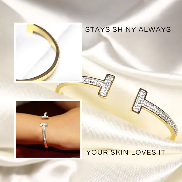 Golden_Stainless_Steel_Timeless_T-Cuff_Sparkle_Bracelet_For_Women