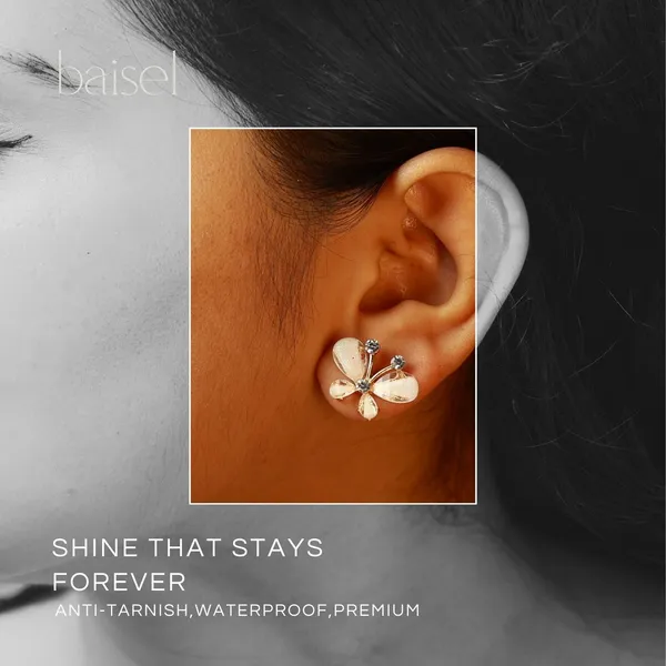 Golden_Stainless_Steel_Blossom_Wings_Stud_Earrings_For_Women