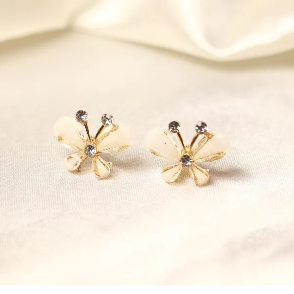 Golden_Stainless_Steel_Blossom_Wings_Stud_Earrings_For_Women