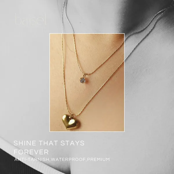 Golden_Stainless_Steel_Twilight_Hearts_Necklace_For_Women