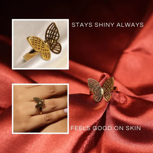 Golden_Stainless_Steel_Butterfly_Ring_For_Women