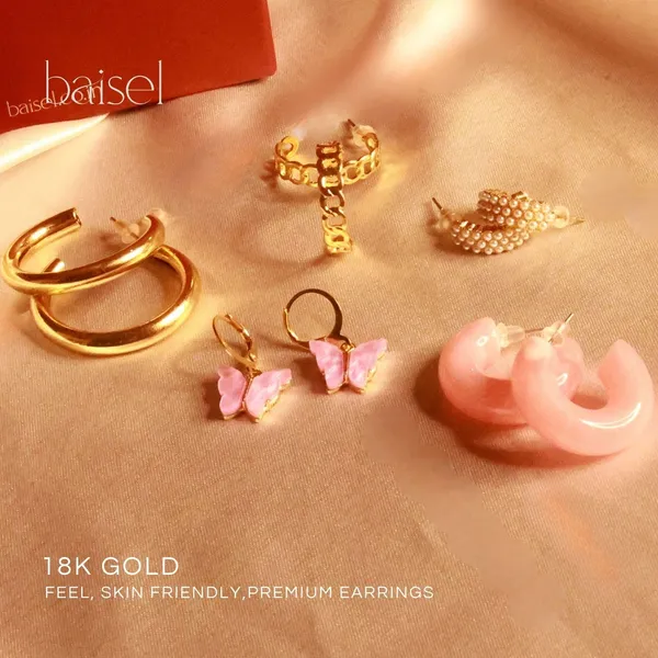 Golden_Stainless_Steel_Rosy_Luxe_Pearl_Set_For_Women