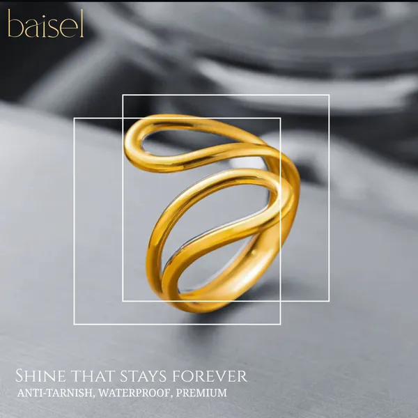 Golden_Stainless_Steel_Zig_Zag_Ring_For_Women