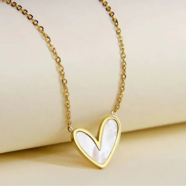 Golden_Stainless_Steel_White_Heart_Necklace_for_Women