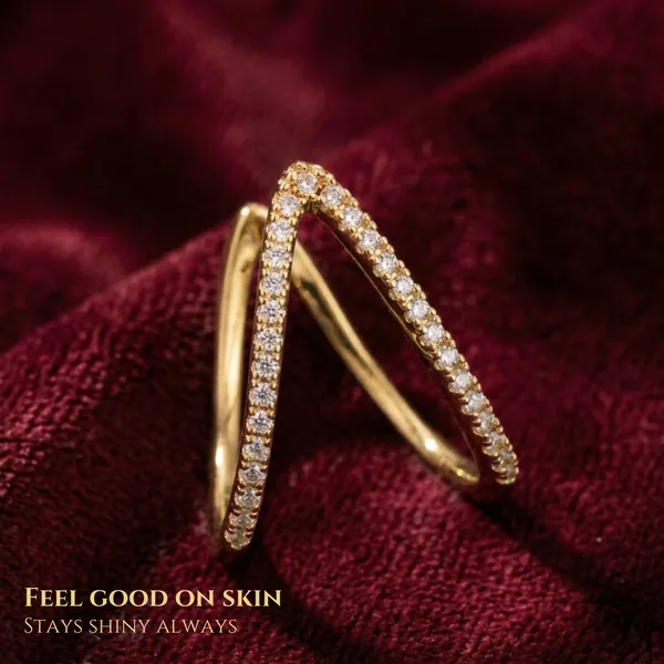 Gold-Plated_V-Shaped_Diamond_Studded_Anti_Tarnish_Ring_For_Women