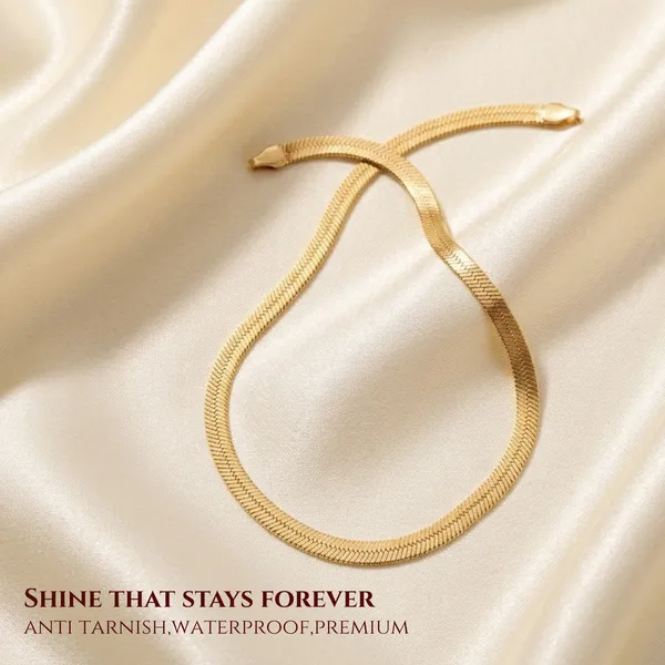 Golden_Stainless_Steel_Snake_Chain_Anklet