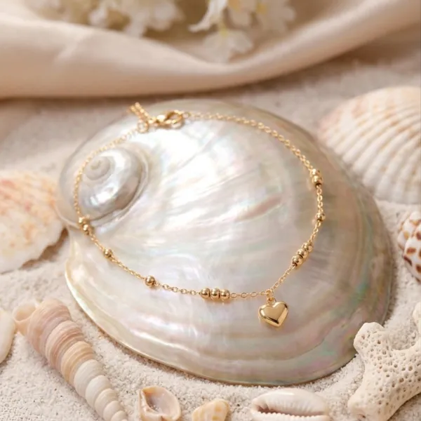 Golden_Stainless_Steel_Tiny_Heart_Anklet