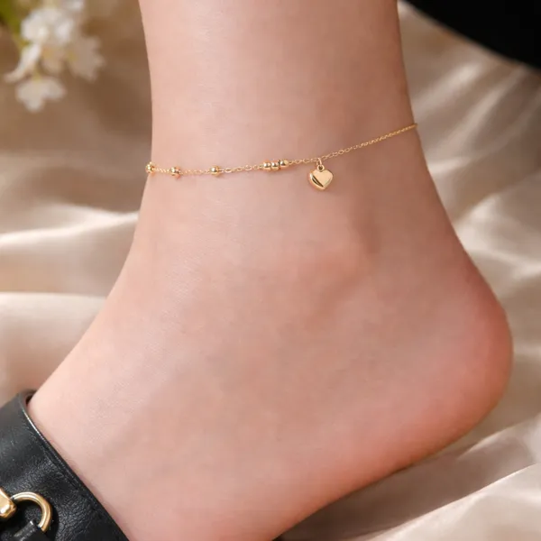 Golden_Stainless_Steel_Tiny_Heart_Anklet