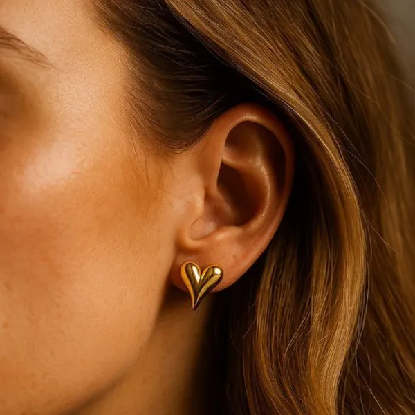 Golden_Stainless_Steel_Veronica_Heart_Earrings_For_Women