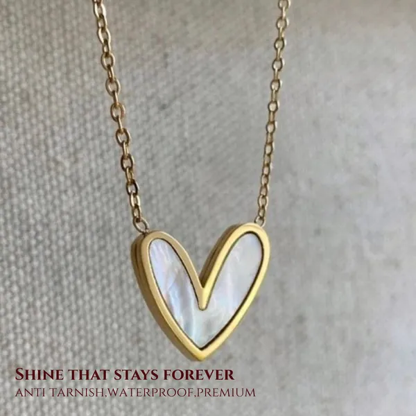 Golden_Stainless_Steel_White_Heart_Necklace_for_Women