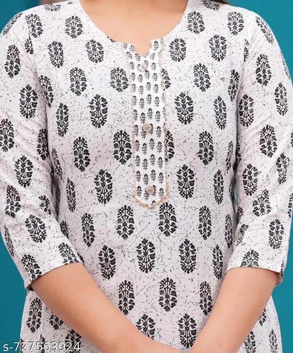 Rayon_Kurti_With_Pant_Sets_For_Women